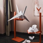 Sidobord Museum Orange