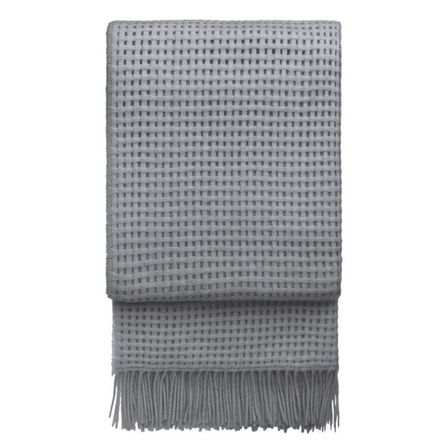 Pläd Basket Light grey