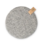 Sittepute Ull 33 cm Raw Grey