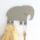 Väggkrok Elefant