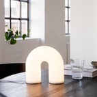 Bordlampe Lampa Vuelta Hvit