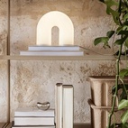 Bordlampe Lampa Vuelta Hvit