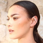 Örhänge earcuff smält våg
