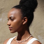 Ohrring Earcuff geschmolzen, größer