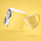 Mugg Astrid Krumelur gul