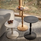 Bord Piedestal vit