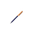 Kulepenn marineblå/oransje