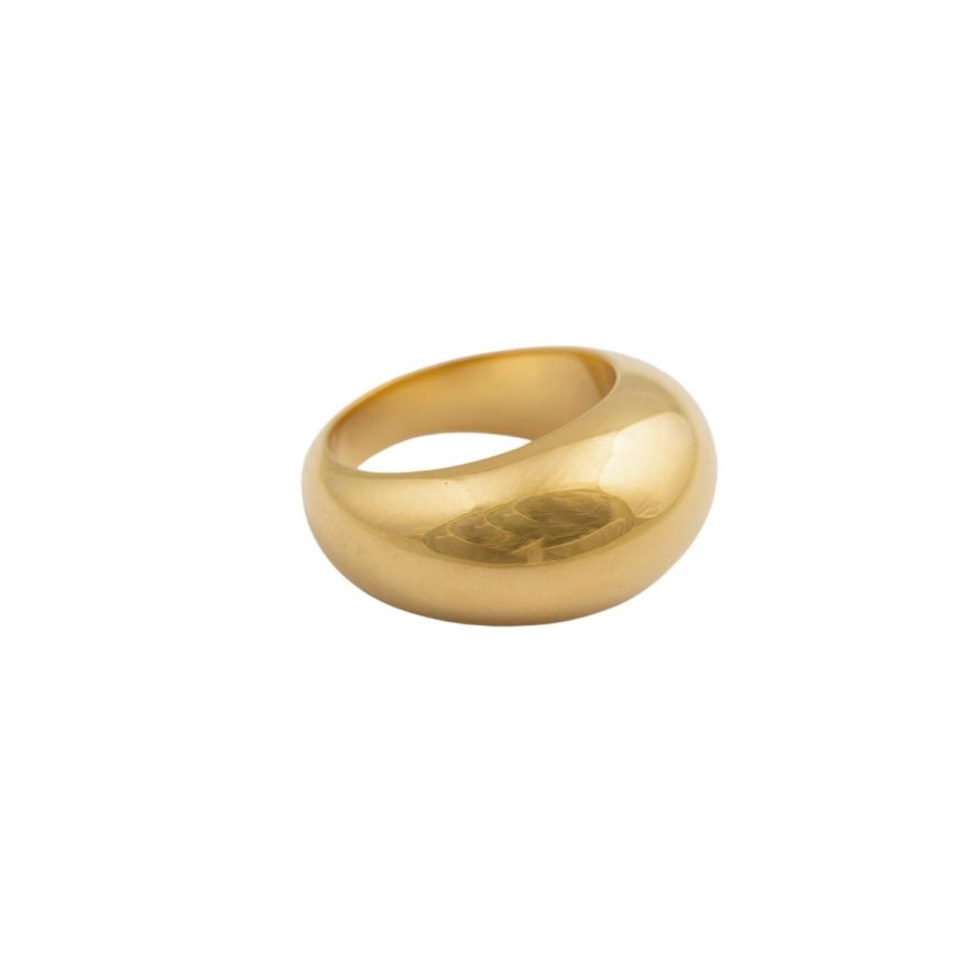 Ring Bolded Big Guld 18mm