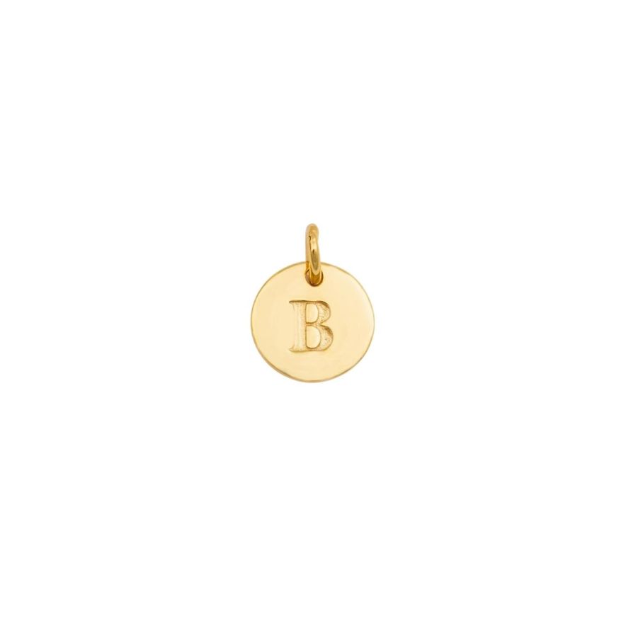 Berlock Mini Letter Guld B
