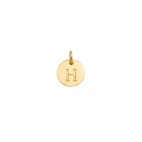 Anhänger Mini Letter Gold H