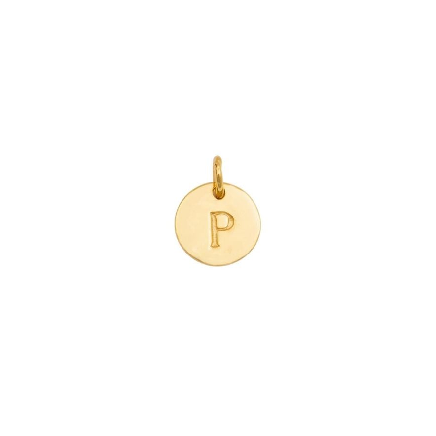 Berlock Mini Letter Guld P