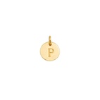 Berlock Mini Letter Guld P