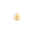 Berlock Mini Letter Guld U