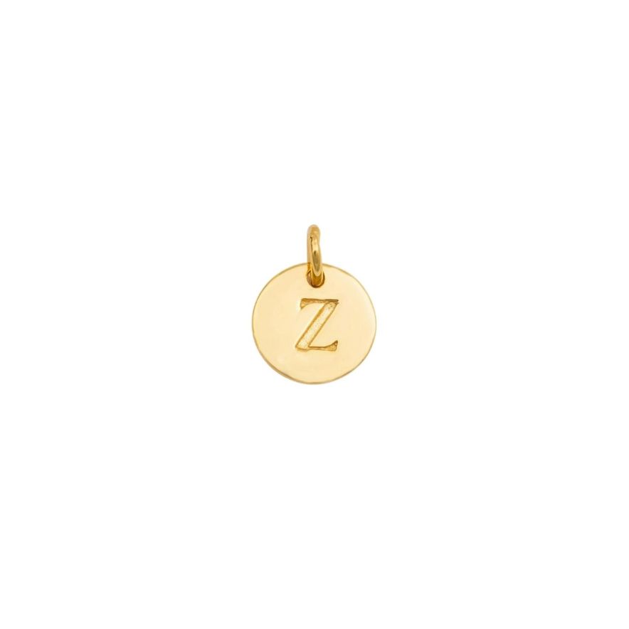 Berlock Mini Letter Guld Z