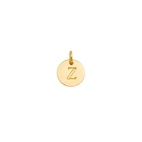 Berlock Mini Letter Guld Z