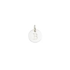 Berlock Mini Letter Silver B