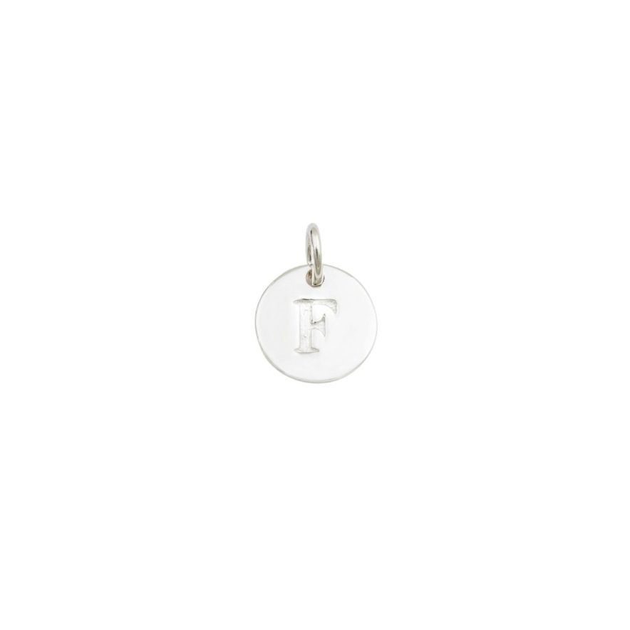 Berlock Mini Letter Silver F