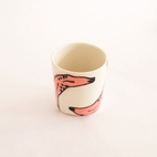 Kleine Tasse Bananenrosa