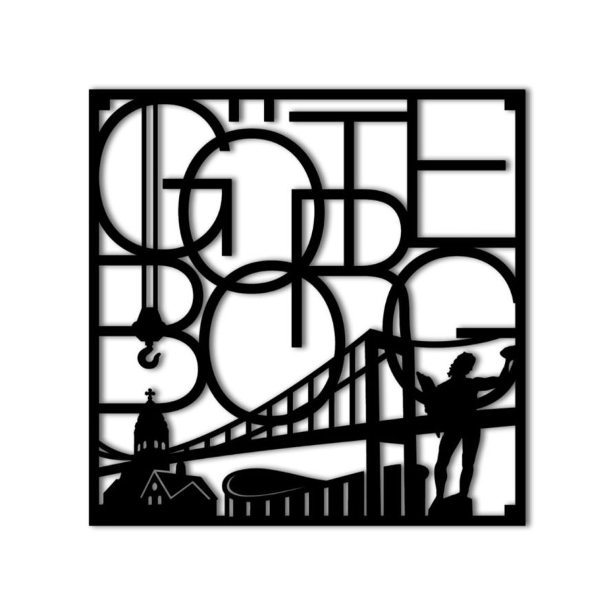 Gryteunderlag Göteborg Siluett