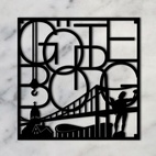 Gryteunderlag Göteborg Siluett