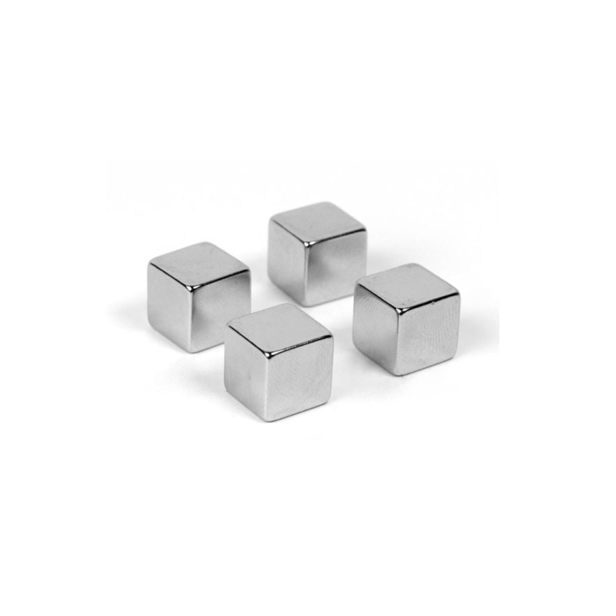 Magnet CUBE 4-p Silver