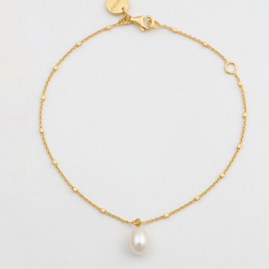 Armbånd Treasure Single Pearl Gull