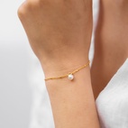 Armbånd Treasure Single Pearl Gull