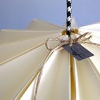 Taklampa Rosenvång 50cm Elfenben