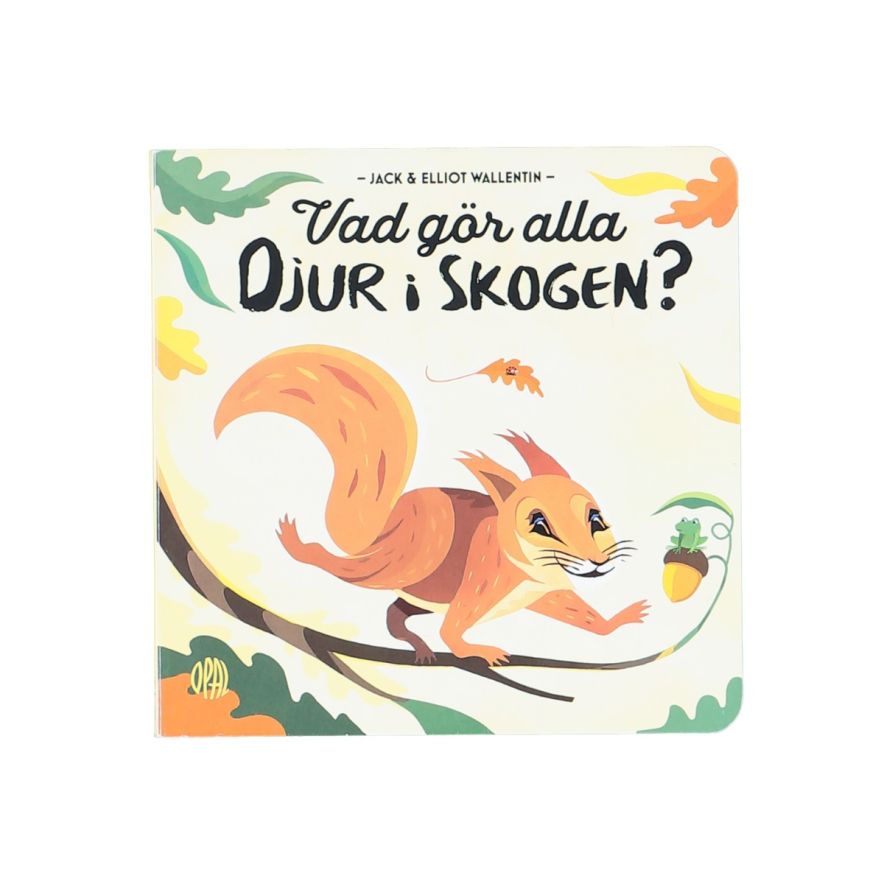 Bok Vad göra alla djur i skogen?