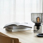 Bordslampa Grace smokey grey