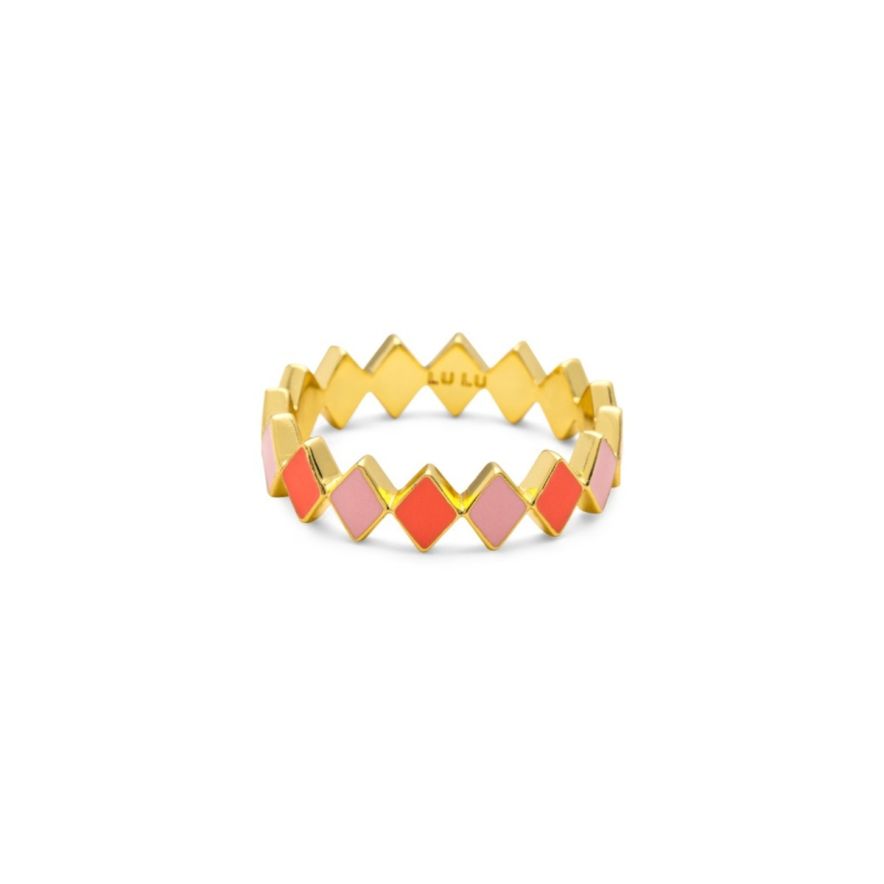 Ring Confetti Rosa st.19