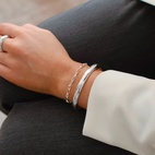 Armbånd Bolded Sølv