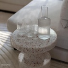 Glass Ripple 4-pakk 7x9 cm Klar