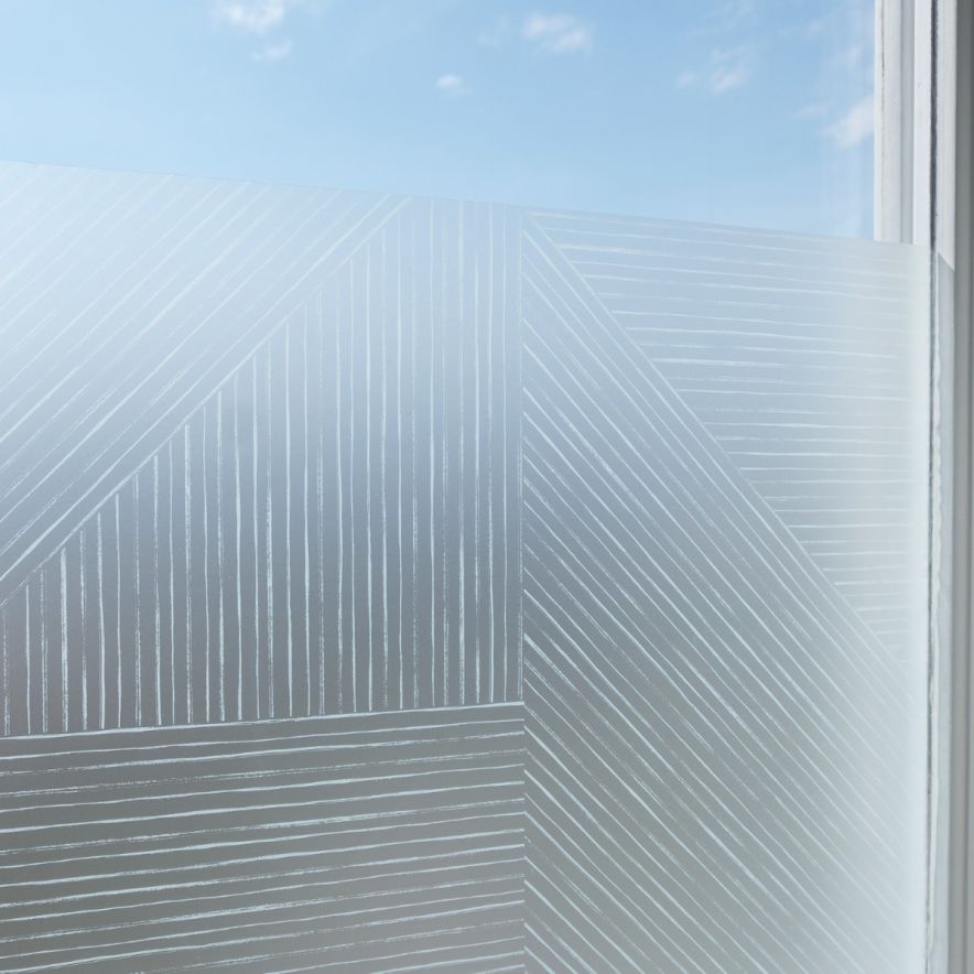Window Film Patchwork Frost White